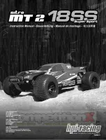 HPI Racing nitro MT2 18SS Super Sport Instruction Manual предпросмотр