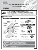 HPI Racing RF-41WP Instruction preview