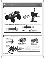 Предварительный просмотр 6 страницы HPI Racing Savage Flus HP Instruction Manual