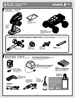 Предварительный просмотр 6 страницы HPI Racing Savage X 4.6 Big Block Instruction Manual