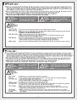 Предварительный просмотр 2 страницы HPI Racing SAVAGE XL FLUX Instruction Manual