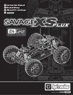 HPI Racing Savage XS FLUX Instruction Manual предпросмотр