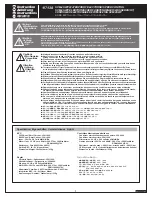 Предварительный просмотр 1 страницы HPI Racing SCM-2S Instruction Manual