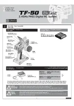 Preview for 1 page of HPI Racing TF-50 Instruction