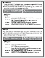 Предварительный просмотр 2 страницы HPI Racing Trophy Flux Buggy Instruction Manual