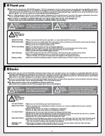 Предварительный просмотр 2 страницы HPI Racing TROPHY FLUX TRUGGY Instruction Manual