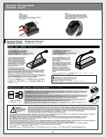 Предварительный просмотр 43 страницы HPI Racing TROPHY FLUX TRUGGY Instruction Manual