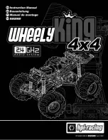 HPI Racing Wheely King 4x4 Instruction Manual предпросмотр