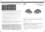 HPM BH2D Instruction Sheet предпросмотр