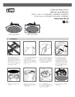 Предварительный просмотр 1 страницы HPM EF200SQ Instruction Sheet