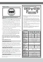 Preview for 3 page of HPM LSS0112WBL Instruction Manual