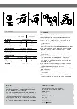 Preview for 2 page of HPM Sika LSP0112WBL Instruction Manual