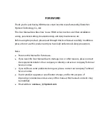 Preview for 2 page of hpmont HD09 Series User Manual