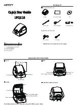 HPRT LPQ118 Quick Star Manual предпросмотр