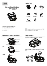 Preview for 1 page of HPRT PPT 300BT Quick Start Manual