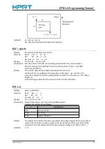 Предварительный просмотр 21 страницы HPRT PPTII-A Programming Manual