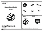 Предварительный просмотр 1 страницы HPRT SL41 Quick Start Manual