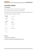 Preview for 9 page of HPRT TP585L User Manual