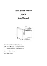 Предварительный просмотр 1 страницы HPRT TP808 User Manual