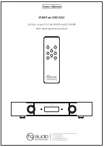 HQ Audio STAR Pure DSD DAC Owner'S Manual preview