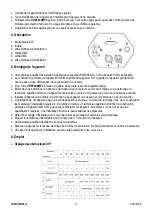 Предварительный просмотр 13 страницы HQ Power CALDEIRA VDPL300MF2 User Manual