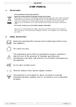 Предварительный просмотр 4 страницы HQ Power HQLE10029 User Manual