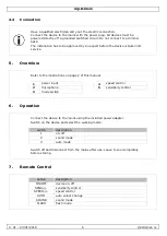 Предварительный просмотр 6 страницы HQ Power HQLE10045 User Manual