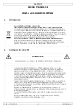 Предварительный просмотр 14 страницы HQ Power HQLE10045 User Manual