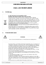 Предварительный просмотр 26 страницы HQ Power HQLE10045 User Manual