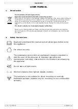 Предварительный просмотр 3 страницы HQ Power HQLE10049 User Manual