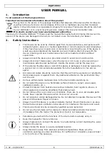 Preview for 6 page of HQ Power HQLP10004 User Manual