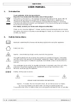 Предварительный просмотр 3 страницы HQ Power HQMX11005 User Manual