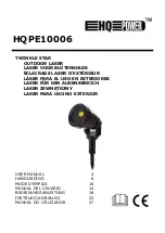 Предварительный просмотр 1 страницы HQ Power HQPE10006 User Manual