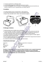 Preview for 8 page of HQ Power ILCE001 User Manual