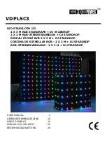 Предварительный просмотр 1 страницы HQ Power LED STARCLOTH III User Manual