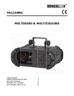 Предварительный просмотр 1 страницы HQ Power MULTIGOBO & MULTICOLOURS User Manual