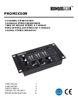 HQ Power PROMIX50N User Manual preview