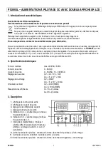 Предварительный просмотр 7 страницы HQ Power PS30003L User Manual