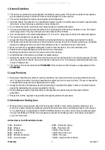 Preview for 3 page of HQ Power QUBIC 2600 User Manual