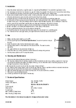 Preview for 2 page of HQ Power VDL1200SM Manual