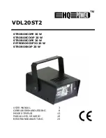 Предварительный просмотр 1 страницы HQ Power VDL20ST2 User Manual