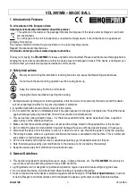 Preview for 3 page of HQ Power VDL3001MB User Manual