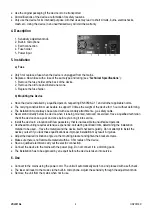 Preview for 4 page of HQ Power VDL30GL User Manual