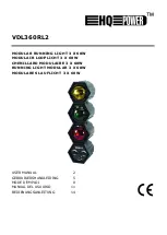 Preview for 1 page of HQ Power VDL360RL2 User Manual