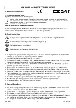 Preview for 1 page of HQ Power VDL400AL Quick Start Manual