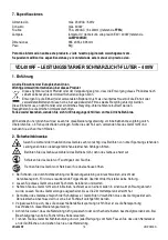 Предварительный просмотр 13 страницы HQ Power VDL400RF User Manual