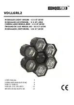 HQ Power VDLL6RL2 User Manual предпросмотр