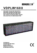 Предварительный просмотр 1 страницы HQ Power VDLPW1600 User Manual