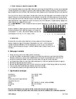 Предварительный просмотр 10 страницы HQ Power VDP1000SWN User Manual