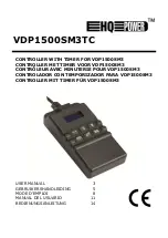 HQ Power VDP1500SM3TC User Manual предпросмотр